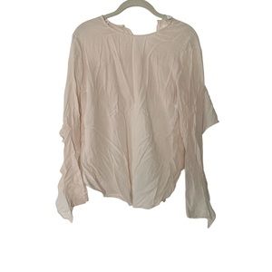 BRAND NEW A.L.C silk pink blouse